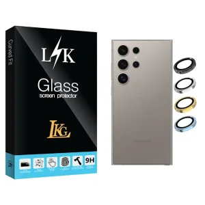 محافظ لنز گوشی ال کا جی مدل LKK Ringi مناسب برای گوشی موبایل سامسونگ Galaxy S25 Ultra