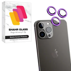 محافظ لنز دوربین شیشه‌ای شهر گلس مدل SHLZS مناسب برای گوشی موبایل اپل iPhone 13 Pro Max