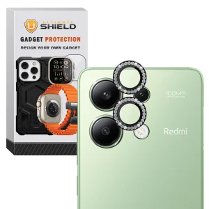 محافظ لنز دوربین رینگی آلتیمیت شیلد مدل Ring-Diamond-UL مناسب برای گوشی موبایل شیائومی Redmi Note 13 4G