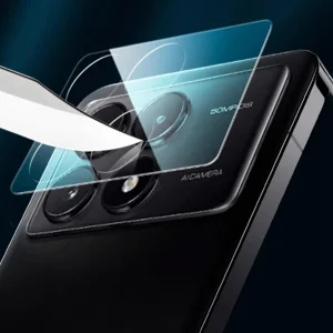 محافظ لنز دوربین بادیگارد مدل 3D GL مناسب برای گوشی موبایل شیائومی Poco X6 Pro