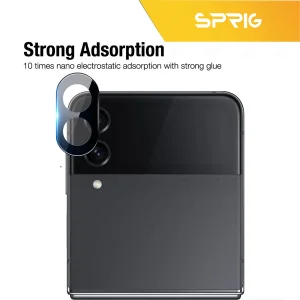 محافظ لنز دوربین اسپریگ مدل 3D-SP مناسب برای گوشی موبایل سامسونگ Galaxy Z Flip 4