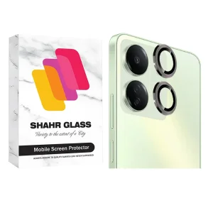 محافظ لنز دوربین شهر گلس مدل RINGISLSH مناسب برای گوشی موبایل شیائومی Redmi 13C 4G / Poco C65