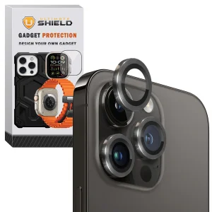محافظ لنز دوربین آلتیمیت شیلد مدل Ring Metal UL مناسب برای گوشی موبایل اپل iPhone 16 Pro / 16 Pro Max