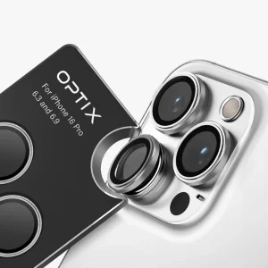 محافظ لنز دوربین آلتیمیت شیلد مدل Ring Metal UL مناسب برای گوشی موبایل اپل iPhone 16 Pro / 16 Pro Max