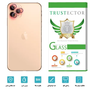 محافظ لنز دوربین تراستکتور مدل LST-Glass مناسب برای گوشی موبایل اپل iPhone 11 Pro