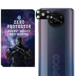 محافظ لنز دوربین زیرو مدل 3D-ZR مناسب برای گوشی موبایل شیائومی Poco X3 / X3 Pro / X3 NFC
