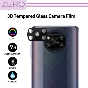 محافظ لنز دوربین زیرو مدل 3D-ZR مناسب برای گوشی موبایل شیائومی Poco X3 / X3 Pro / X3 NFC