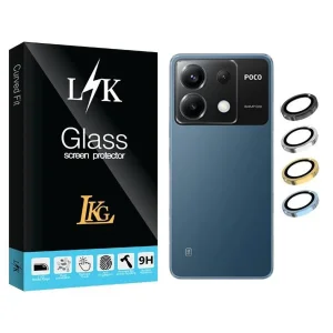 محافظ لنز دوربین ال کا جی مدل LKK Ringi مناسب برای گوشی موبایل پوکو X6 5G