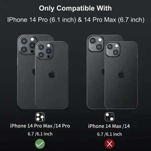 محافظ لنز دوربین بادیگارد مدل رینگی مناسب برای گوشی موبایل اپل iPhone 14 Pro / 14 Pro Max