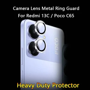 محافظ لنز دوربین رینگی ام‌گلس مدل Ring Protector مناسب برای گوشی موبایل شیائومی Poco C65