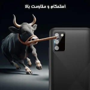محافظ لنز دوربین گلس استار مدل LENSFS مناسب برای گوشی موبایل سامسونگ Galaxy A02s / M02s / A03s