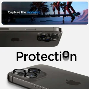 محافظ لنز دوربین راینو مدل‌ رینگی فلزی مناسب برای گوشی موبایل اپل IPhone 15 Pro/ 15 Pro Max