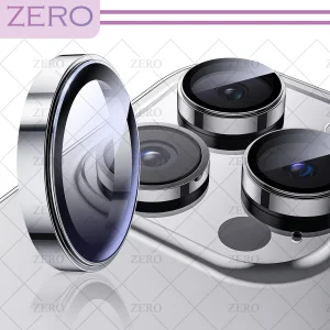 محافظ لنز دوربین زیرو مدل Ring-Metal-ZR مناسب برای گوشی موبایل اپل Iphone 15 Pro Max