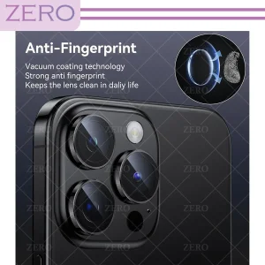 محافظ لنز دوربین زیرو مدل Ring-Metal-ZR مناسب برای گوشی موبایل اپل Iphone 15 Pro Max