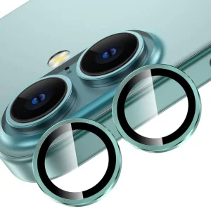 محافظ لنز دوربین راینو مدل رینگی فلزی مناسب برای گوشی موبایل اپل IPhone 16 / 16 Plus