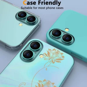 محافظ لنز دوربین راینو مدل رینگی فلزی مناسب برای گوشی موبایل اپل IPhone 16 / 16 Plus