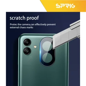 محافظ لنز دوربین اسپریگ مدل 3D SP مناسب برای گوشی موبایل سامسونگ Galaxy A04 / A04e / F04 / M04