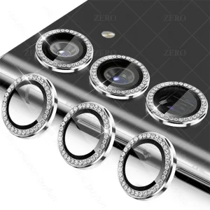 محافظ لنز دوربین رینگی زیرو مدل Ring-Diamond-ZR مناسب برای گوشی موبایل سامسونگ Galaxy A55