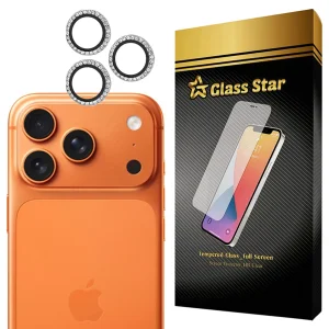 محافظ لنز دوربین شیشه‌ای گلس استار مدل NRIG20 مناسب برای گوشی موبایل اپل iPhone 17 Pro