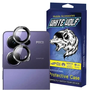 محافظ لنز دوربین وایت ولف مدل W-Ring مناسب برای گوشی موبایل شیائومی Poco M6 Pro 4G