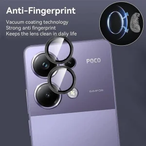 محافظ لنز دوربین وایت ولف مدل W-Ring مناسب برای گوشی موبایل شیائومی Poco M6 Pro 4G