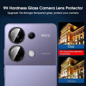 محافظ لنز دوربین وایت ولف مدل W-Ring مناسب برای گوشی موبایل شیائومی Poco M6 Pro 4G