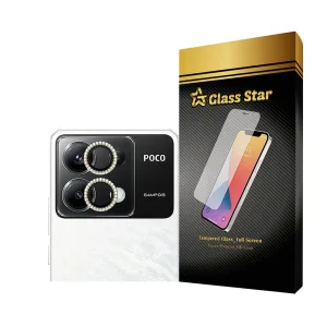محافظ لنز دوربین گلس استار مدل RNGLNGS مناسب برای گوشی موبایل شیائومی  Poco X6