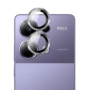 محافظ لنز دوربین کروکودیل مدل C-R مناسب برای گوشی موبایل شیائومی Poco M6 Pro 4G