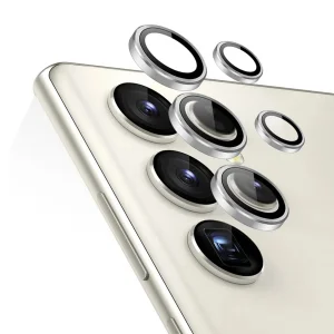 محافظ لنز دوربین وایت ولف مدل WF-Lenz مناسب برای گوشی موبایل سامسونگ Galaxy S23 Ultra