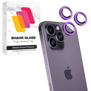 محافظ لنز دوربین شیشه‌ای شهر گلس مدل SHLZS مناسب برای گوشی موبایل اپل iPhone 14 Pro