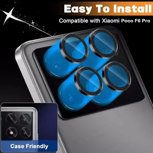 محافظ لنز دوربین وایت ولف مدل W-Ring مناسب برای گوشی موبایل شیائومی Poco F6 Pro