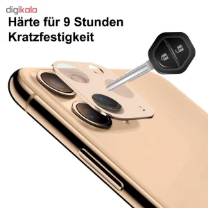 محافظ لنز دوربین یوسمز مناسب برای گوشی موبایل اپل iphone 11 pro /11 pro max