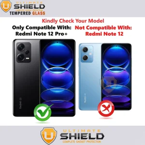 محافظ لنز دوربین آلتیمیت شیلد مدل 3D-UL مناسب برای گوشی موبایل شیائومی Redmi Note 12 Pro 5G