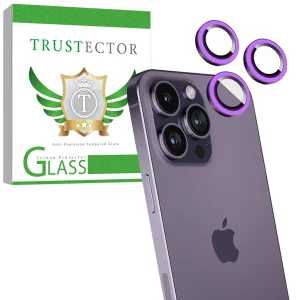 محافظ لنز دوربین شیشه‌ای تراستکتور مدل SHLZT مناسب برای گوشی موبایل اپل iPhone 14 Pro
