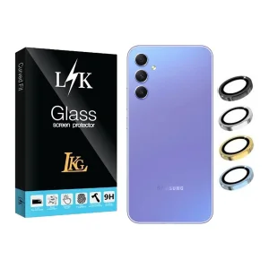 محافظ لنز گوشی ال کا جی مدل LKK Ringi مناسب برای گوشی موبایل سامسونگ Galaxy A34
