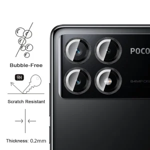 محافظ لنز دوربین رینگی ام‌گلس مدل Ring Protector مناسب برای گوشی موبایل شیائومی Poco F6 Pro