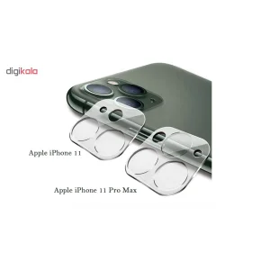 محافظ لنز دوربین تراستکتور مدل CLPT مناسب برای گوشی موبایل اپل iPhone 11