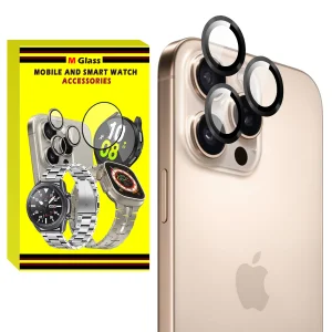 محافظ لنز دوربین فلزی ام‌گلس مدل RNG MTL MG مناسب برای گوشی موبایل اپل iPhone 14 Pro