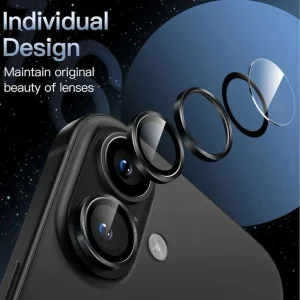محافظ لنز دوربین فلزی راینو مدل رینگی مناسب برای گوشی موبایل اپل IPhone 17