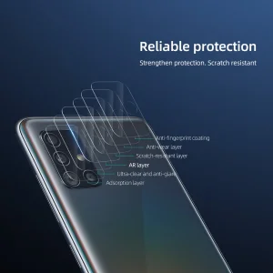 محافظ لنز دوربین نیلکین مدل InvisiFilm مناسب برای گوشی موبایل سامسونگ Galaxy A51/A51 5G/M31s