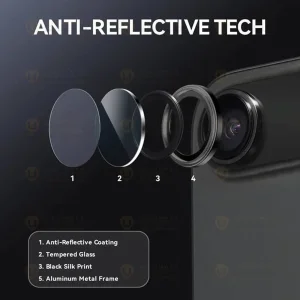 محافظ لنز دوربین آلتیمیت شیلد مدل RNG MTL UL مناسب برای گوشی موبایل اپل iPhone Air