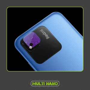 محافظ لنز دوربین بنفش مولتی نانو مدل X-L2P مناسب برای گوشی موبایل شیائومی Redmi 10A Sport بسته دو عددی