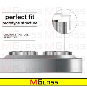 محافظ لنز دوربین ام‌گلس مدل Ring-Metal-MG مناسب برای گوشی موبایل شیائومی Redmi Note 12 4g