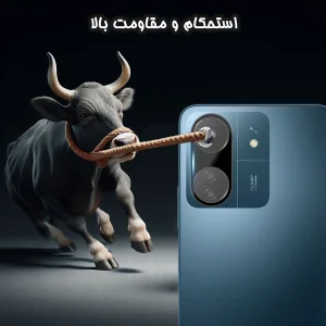 محافظ لنز دوربین گلس استار مدل LENSFS مناسب برای گوشی موبایل شیائومی Redmi 13C 4G / Poco C65