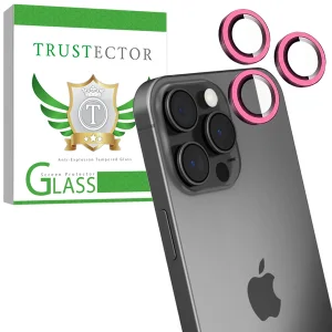 محافظ لنز دوربین شیشه‌ای تراستکتور مدل SHLZT مناسب برای گوشی موبایل اپل iPhone 16 Pro Max