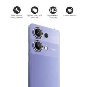 محافظ لنز دوربین رینگی زیرو مدل Ring-Diamond-ZR مناسب برای گوشی موبایل شیائومی Redmi Note 13 Pro 4G