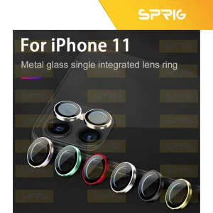 محافظ لنز دوربین اسپریگ مدل Metal-Ring مناسب برای گوشی موبایل اپل iPhone 12