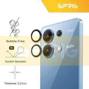 محافظ لنز دوربین رینگی اسپریگ مدل Ring Metal مناسب برای گوشی موبایل شیائومی Redmi Note 13 4G