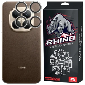 محافظ لنز دوربین شیشه‌ای راینو مدل R-Ring مناسب برای گوشی موبایل Redmi Note 15 Pro 5G / Redmi Note 15 Pro Plus
