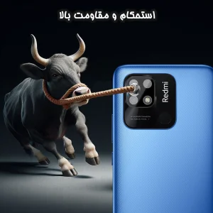 محافظ لنز دوربین گلس استار مدل LENSFS مناسب برای گوشی موبایل شیائومی Redmi 10C / Redmi 10 Power / Redmi 10 India